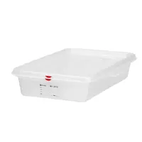 Container GN 2/3 | Polypropylene | Stackable | With lid | 3 sizes