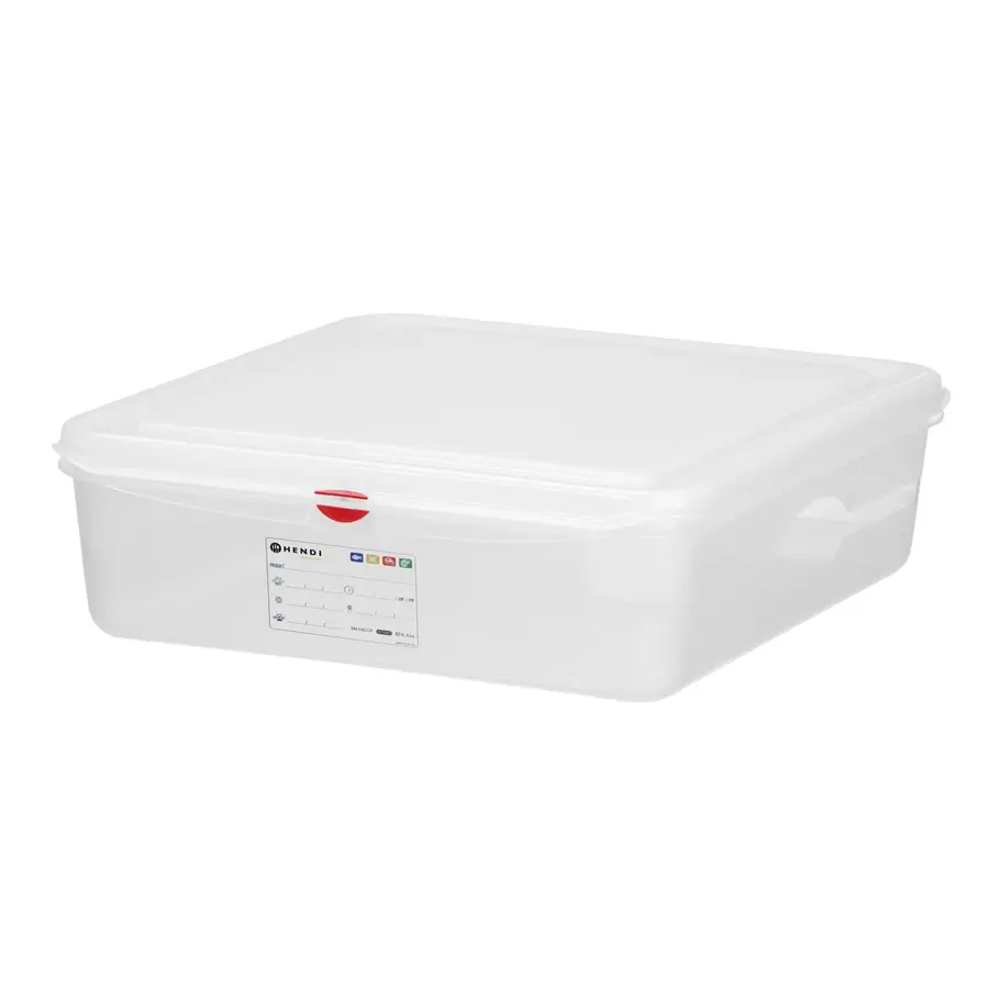 Container GN 1/1 | Polypropylene | Stackable | With lid | 4 sizes