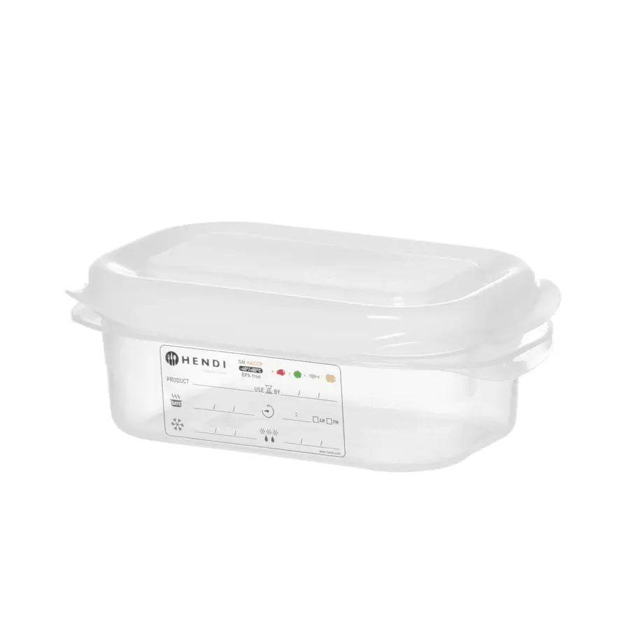 Container GN 1/9 | Polypropyleen | 3 formaten