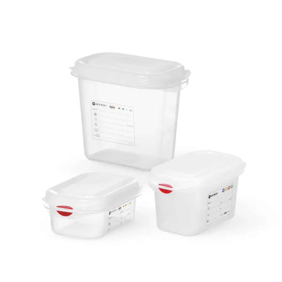 Container GN 1/9 | Polypropyleen | 3 formaten