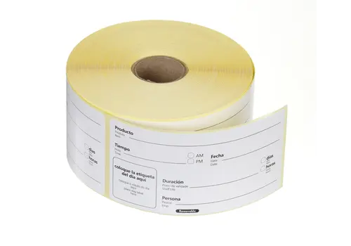  HorecaTraders Houdbaarheids stickers | Eenvoudig | 10x5cm | 500 stickers 