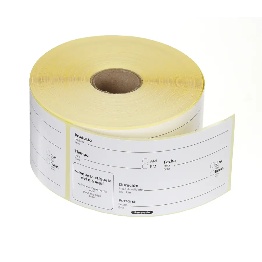 Expiry date stickers | Simple | 10x5cm | 500 stickers