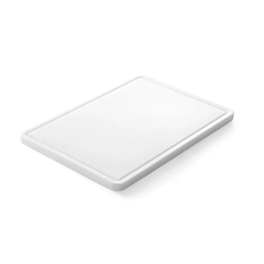 Schneidebrett | Mit Nut | HDPE | 35,5 x 25 x (H) 1,5 cm