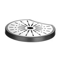 Bac de récupération | Double paroi | Base en ABS | 15,7 x 14,5 x 2,2 cm