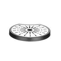 Drip tray | Double-walled | ABS base | 15.7x14.5x2.2cm