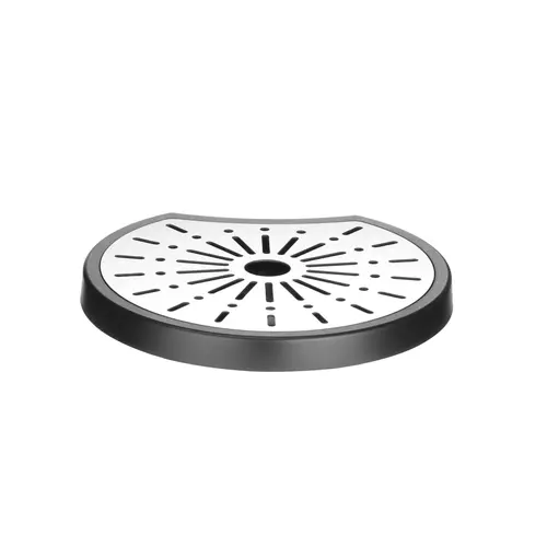  HorecaTraders Tropfschale | Doppelwandig | ABS-Boden | 15,7 x 14,5 x 2,2 cm 