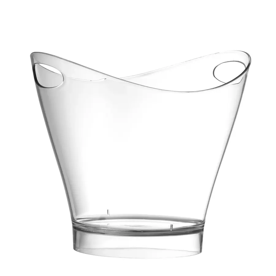 Wijn- en champagne koeler | Kristalhelder | SAN plastic | (h)26cm