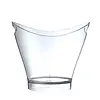HorecaTraders Wine and champagne cooler | Crystal clear | SAN plastic | (h)26cm