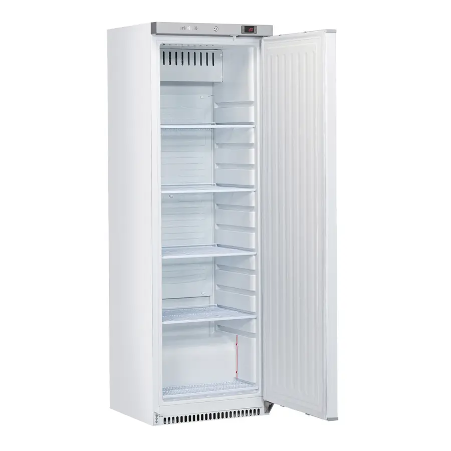 Gefrierschrank | Gehäuse aus weiß lackiertem Stahl | 2 Füße | Ablagefläche | 60 x 64,6 x (H) 187,5 cm