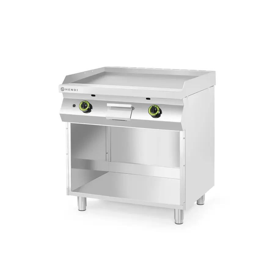 Plaque de cuisson | Lisse | Gaz | Sur meuble bas | 3 côtés fermés | 80 x 70 x (h) 90 cm