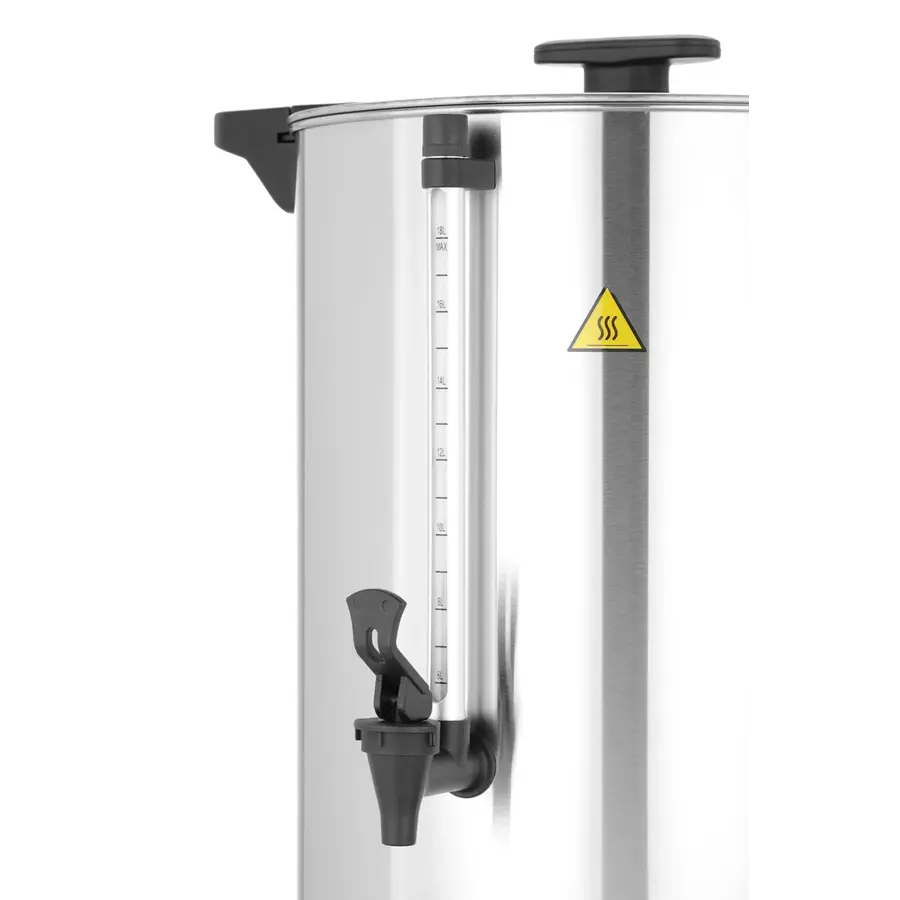 Bouilloire pour boissons chaudes | Double paroi | Acier inoxydable | Bouilloire | 2 tailles