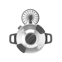 Warme dranken ketel | Dubbelwandig | RVS | Kookt | 2 formaten