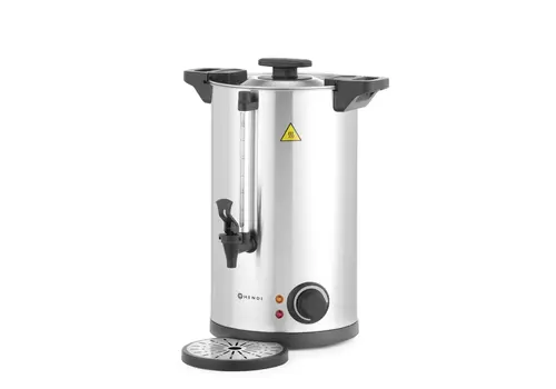  HorecaTraders Hot drinks kettle | Double-walled | Stainless steel | Boils | 2 sizes 