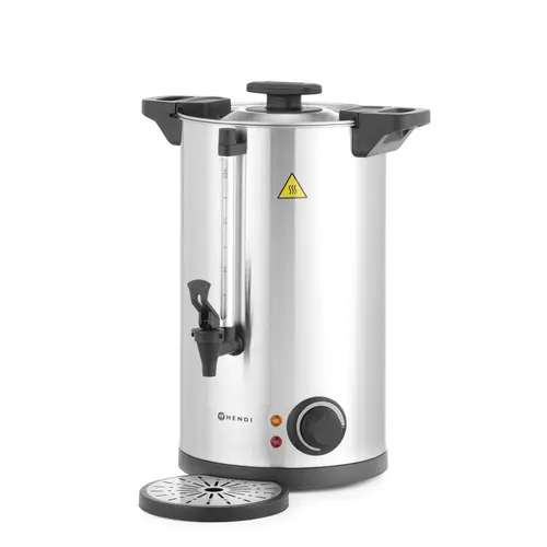  HorecaTraders Bouilloire pour boissons chaudes | Double paroi | Acier inoxydable | Bouilloire | 2 tailles 