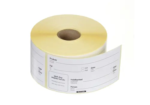  HorecaTraders Étiquette « À consommer de préférence avant le » | Simple | Conforme HACCP | 10 x 5 cm | 500 étiquettes 