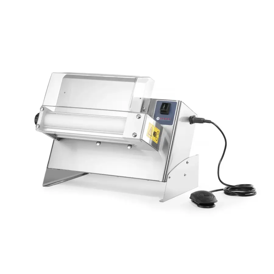 Teigroller | Elektrisch | Edelstahl | 2 Rollensätze | 48 x 33,5 x (H) 43 cm