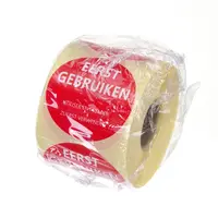 Aufkleber für Lebensmittelsicherheit | ZUERST VERWENDEN | 500 Aufkleber | Englisch