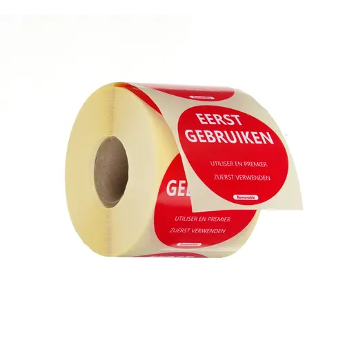  HorecaTraders Food Safety Sticker | USE FIRST | 500 stickers | English 