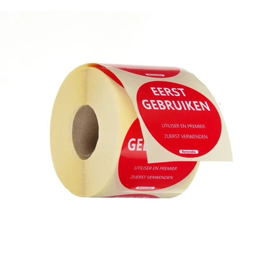 Food Safety Sticker | USE FIRST | 500 stickers | English