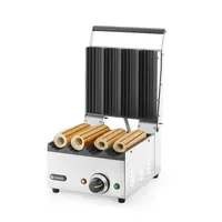 Kontaktgrill | Hotdogs und Wraps | 385 x 285 x (H) 254 mm | 300 °C | Edelstahl