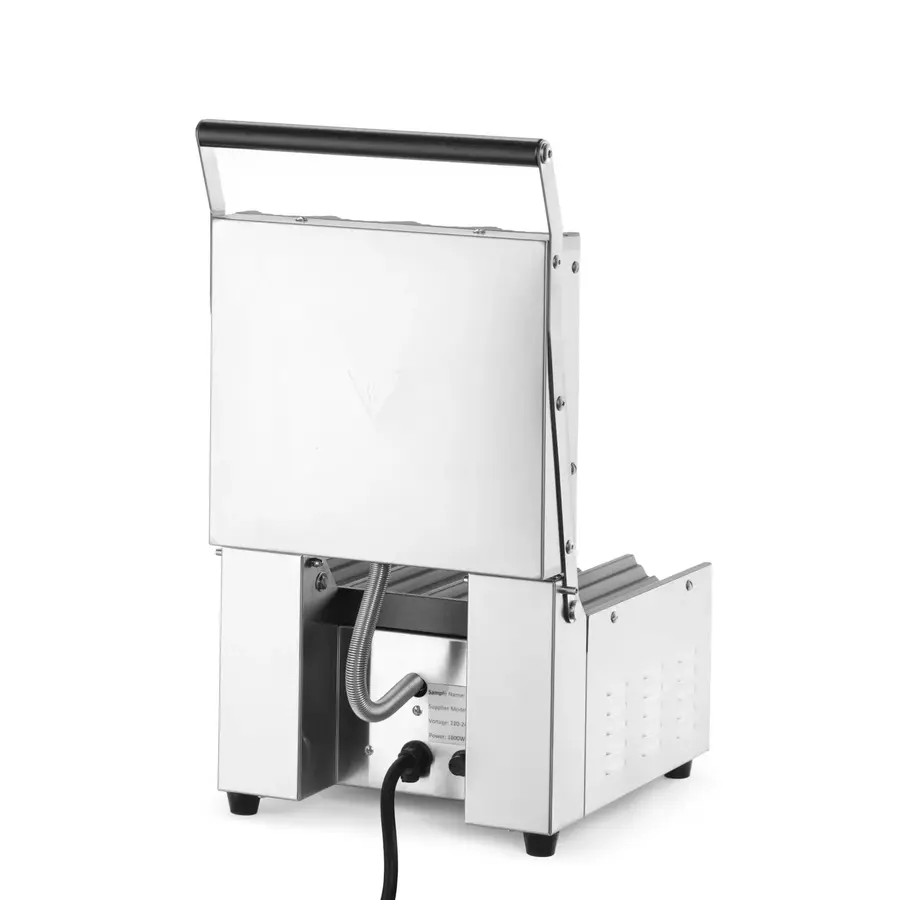 Grill de contact | Hot-dogs et wraps | 385 x 285 x (H) 254 mm | 300 °C | Acier inoxydable