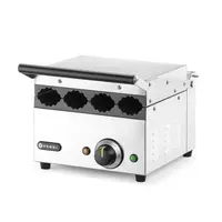 Contactgrill | hotdogs en wraps | 385x285x(H)254 | 300 °C | RVS