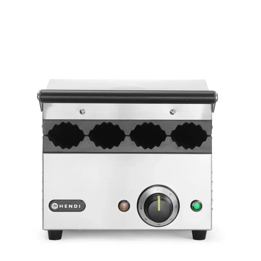 Kontaktgrill | Hotdogs und Wraps | 385 x 285 x (H) 254 mm | 300 °C | Edelstahl