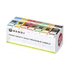 Aufkleber für Lebensmittelsicherheit | Mit Spender | 1000 Stück | 24 x 8 x (H) 10 cm