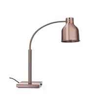 Lampe chauffante flexible | couleur cuivre | 250 W | 268 x 203 x (H) 660 mm