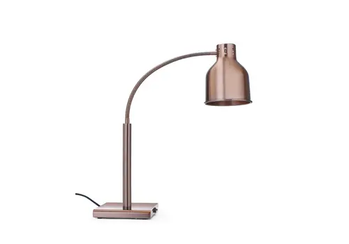  Hendi Lampe chauffante flexible | couleur cuivre | 250 W | 268 x 203 x (H) 660 mm 