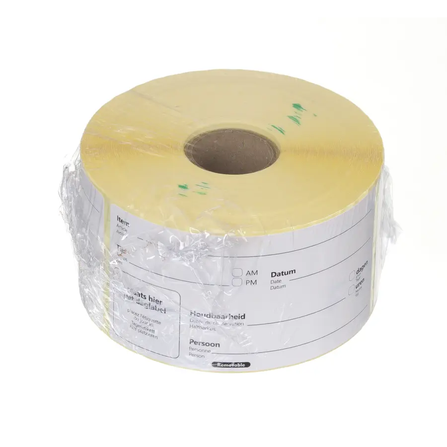 Houdbaarheids stickers | Eenvoudig | HACCP | 500 stickers