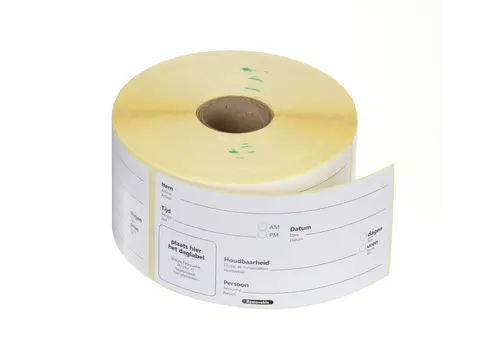  HorecaTraders Best before stickers | Simple | HACCP | 500 stickers 