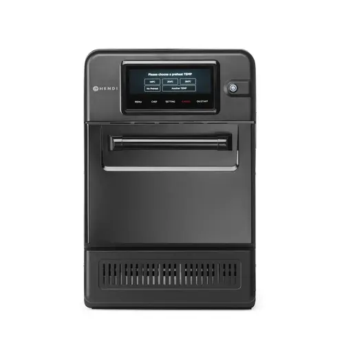  HorecaTraders High speed oven | Combi turbo | USB | Microwave | 40.2x73.5x (h) 60.8cm 