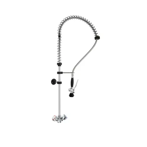  Hendi Robinet de rinçage | Longueur 400 mm | Acier inoxydable 