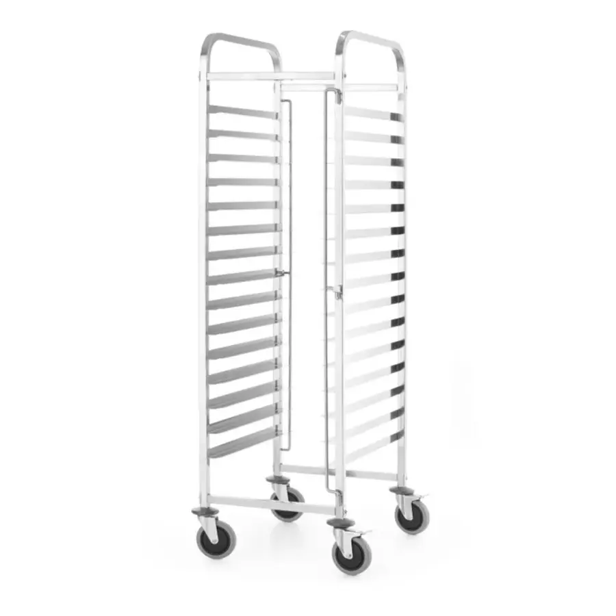 Räumwagen | 470 x 620 x (H) 1735 mm | Edelstahl