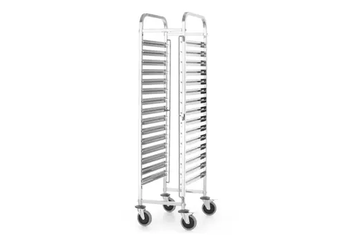  Hendi Clearing trolley | 380x550x(H)1705 | Stainless steel 