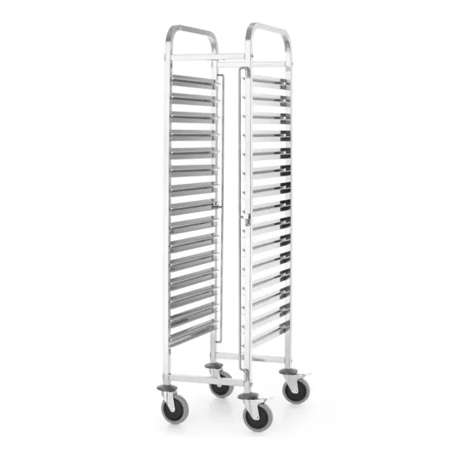 Räumwagen | 380 x 550 x (H) 1705 mm | Edelstahl