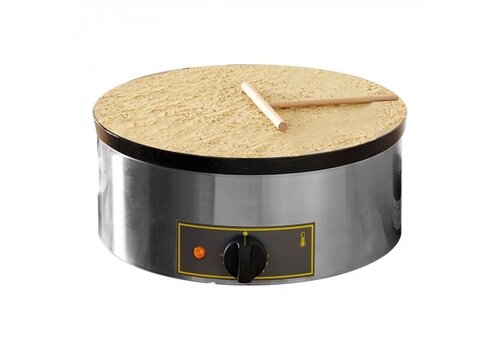 HorecaTraders Crêpe-Maker | Ø40cm | Spachtel | 50/60w | 19cm hoch 