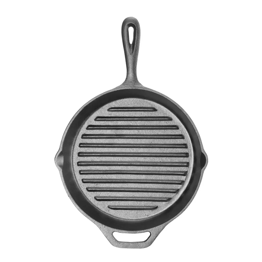 Cast iron grill pan | 2.25kg | Induction | 39.8x26.5x(H)4.8cm