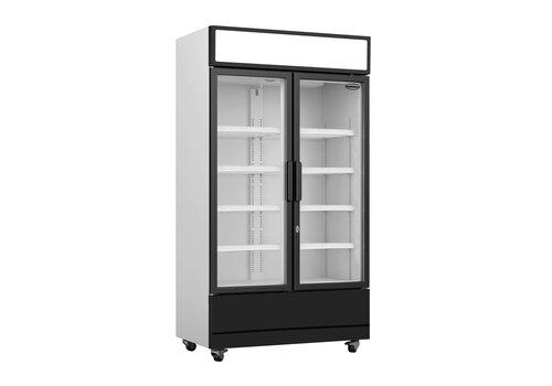  Combisteel Refrigerator | 2 Glass doors | 670L 