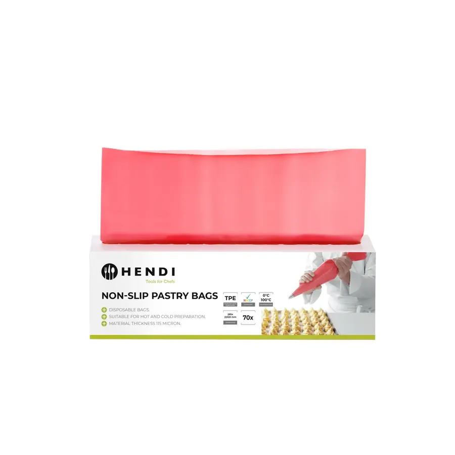 Spuitzakken | Anti slip | warm en koud | HACCP | 70 stuks