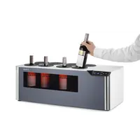 Wine cooler | Table model | 2 temperature zones | 80x35x(h)29.3cm