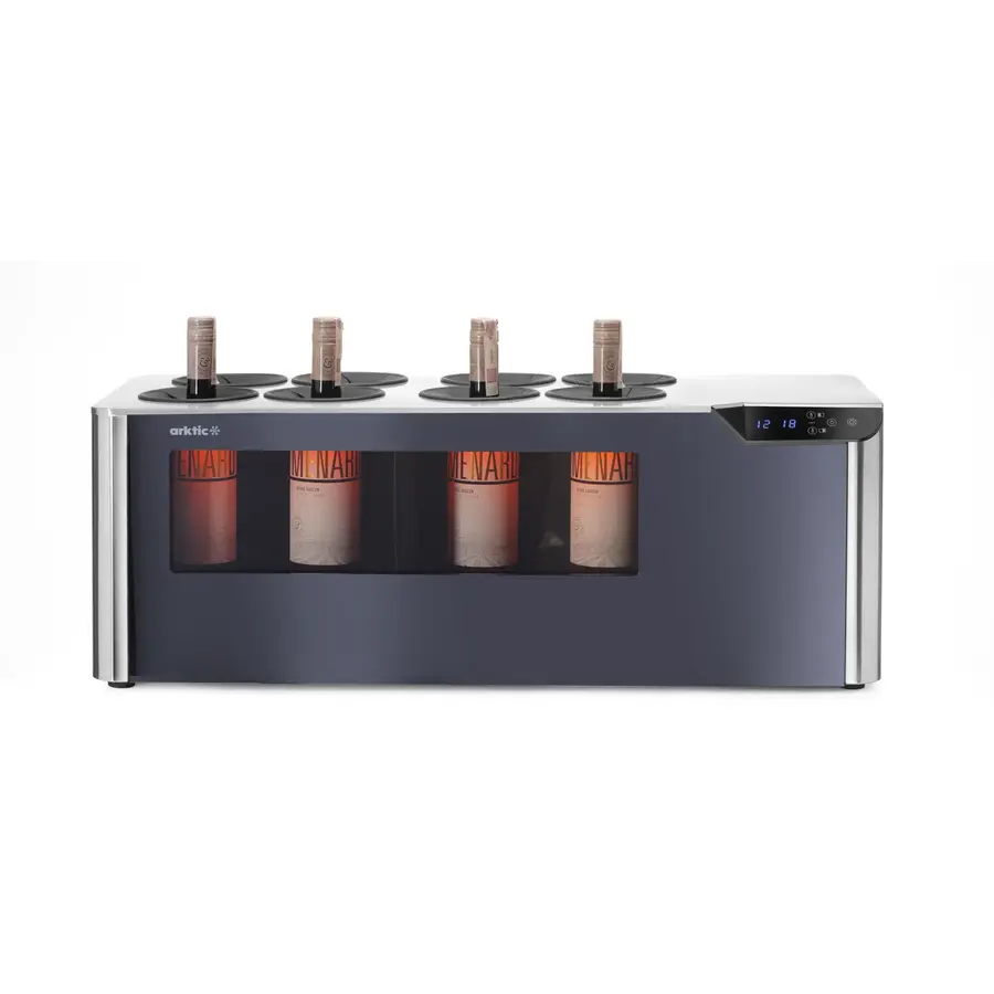 Wine cooler | Table model | 2 temperature zones | 80x35x(h)29.3cm