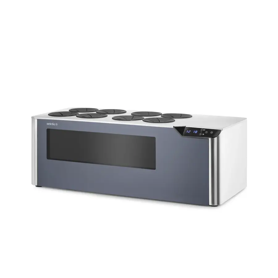 Wine cooler | Table model | 2 temperature zones | 80x35x(h)29.3cm