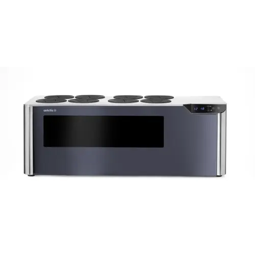  HorecaTraders Cave à vin | Modèle de table | 2 zones de température | 80 x 35 x (h) 29,3 cm 