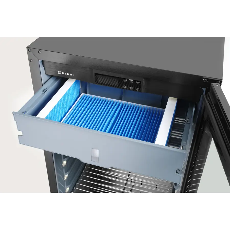 Dry aging cabinet | 3 shelves | Salt box | Stainless steel | 59.5x76x (H) 172cm