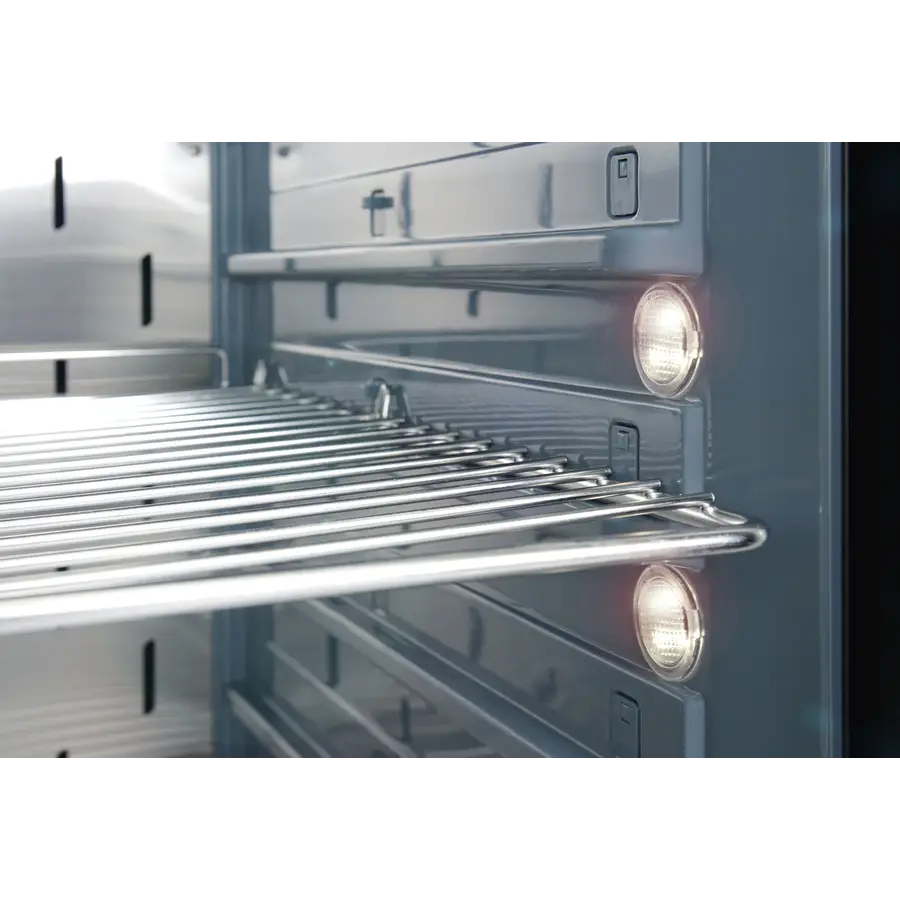 Reifeschrank | 3 Ablagen | Salzbehälter | Edelstahl | 59,5 x 76 x (H) 172 cm