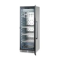 Dry aging kast | 3 planken | Zoutbak | RVS | 59,5x76x(H)172cm