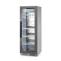 Dry aging kast | 3 planken | Zoutbak | RVS | 59,5x76x(H)172cm