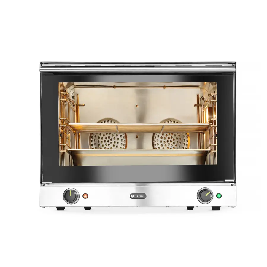 Heteluchtoven | RVS behuizing | 44kg | 69,9x60,8x(H)55cm